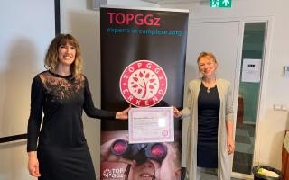 Uitreiking TOPGGz-keurmerk voor de Waag, zorglijn Agressie en Vermogen