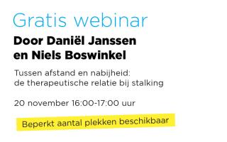 Gratis webinar over stalking